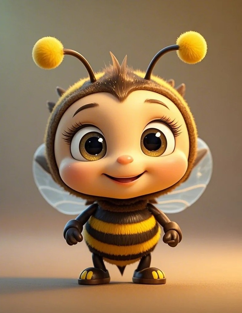 hình ảnh con ong cute 15