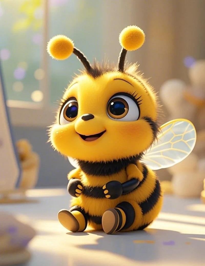 hình ảnh con ong cute 16