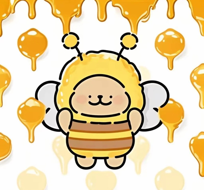 hình ảnh con ong cute 18