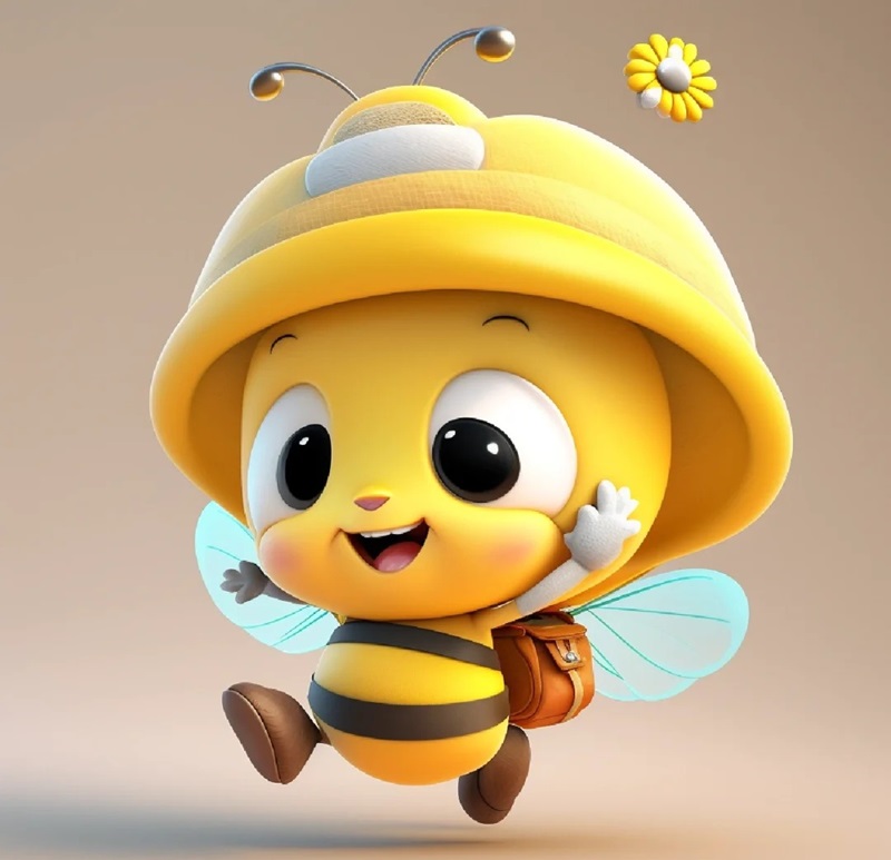 hình ảnh con ong cute 21