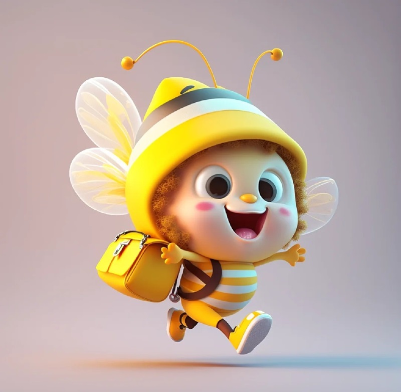 hình ảnh con ong cute 22