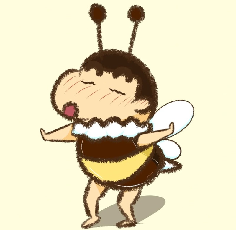 hình ảnh con ong cute 24