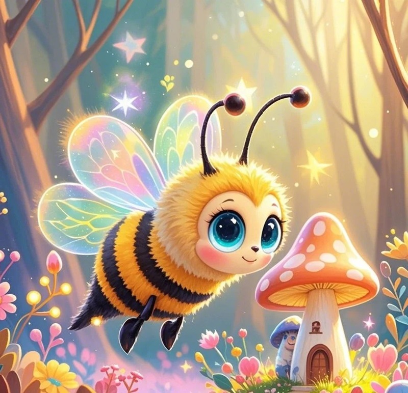 hình ảnh con ong cute 25