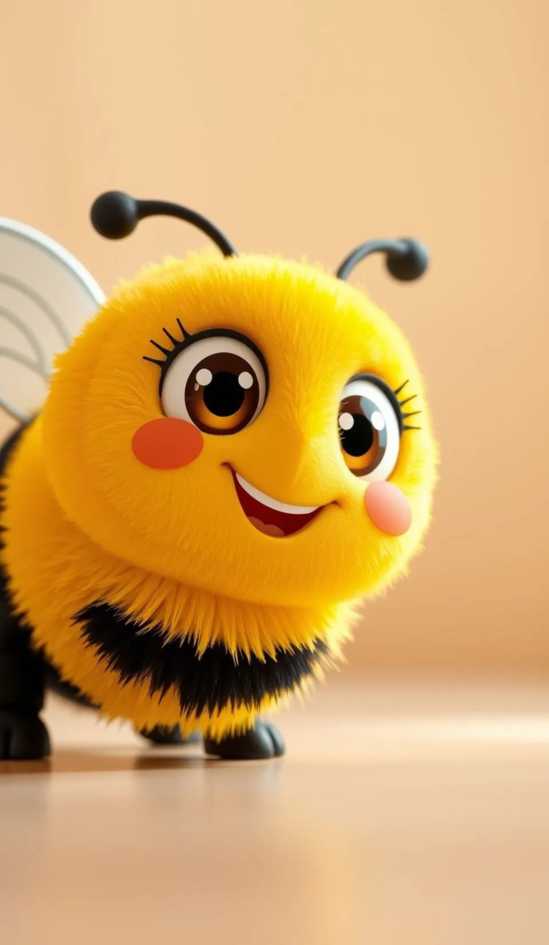 hình ảnh con ong cute 34