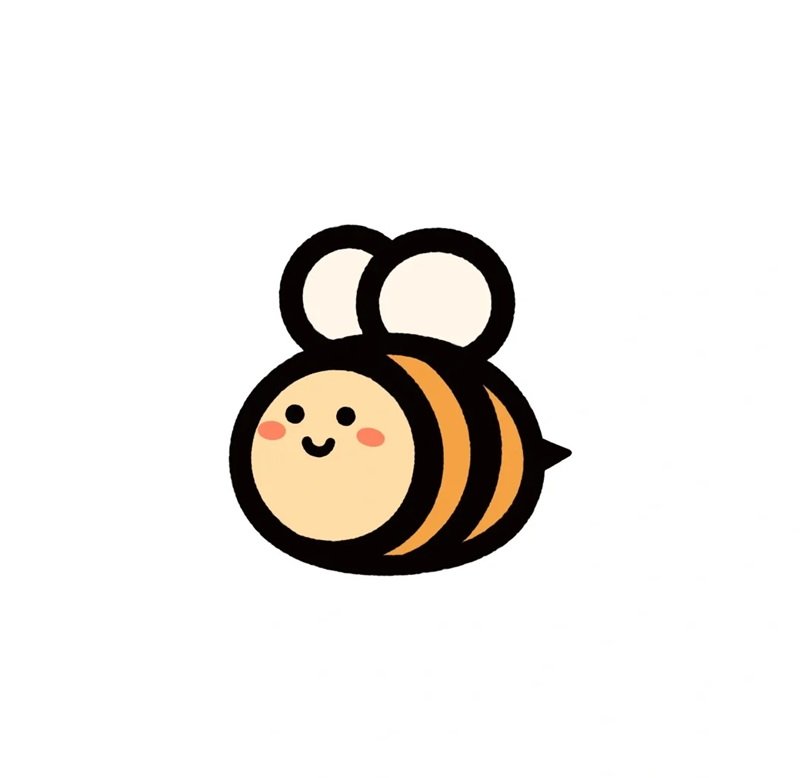 hình ảnh con ong cute 6