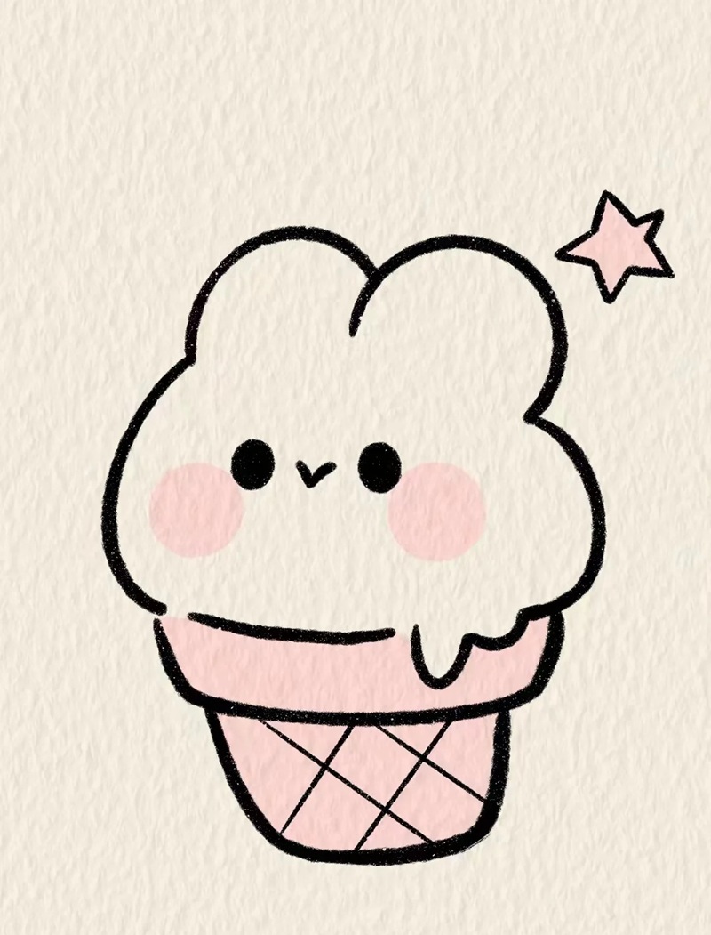 hình ảnh cute dễ vẽ 