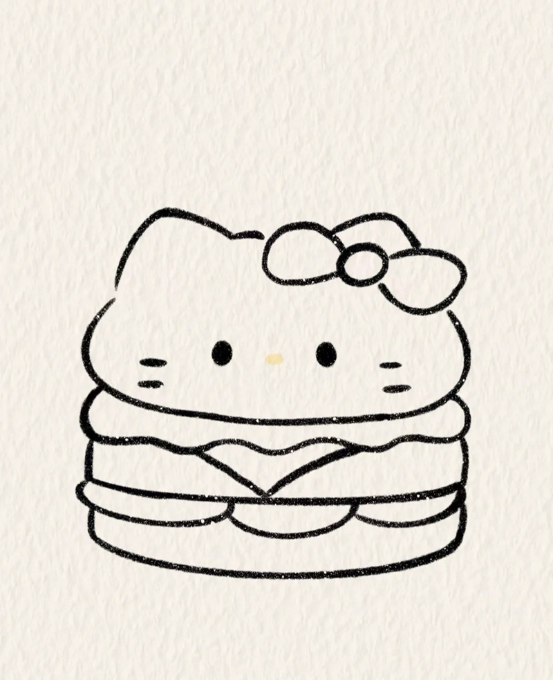 hình ảnh cute dễ vẽ 10