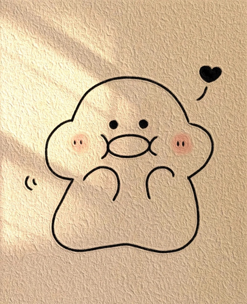 hình ảnh cute dễ vẽ 33