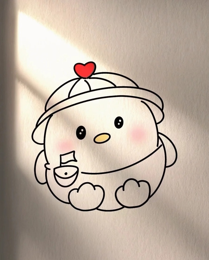 hình ảnh cute dễ vẽ 42