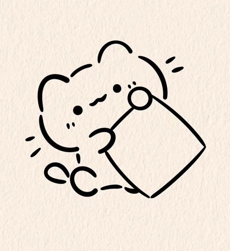 hình ảnh cute dễ vẽ 5