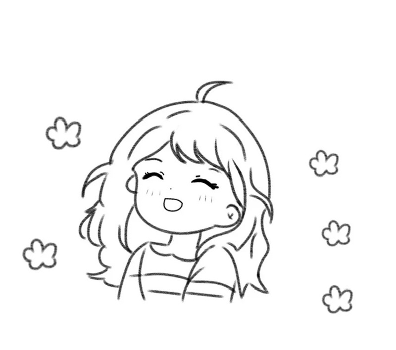 hình ảnh cute dễ vẽ 8