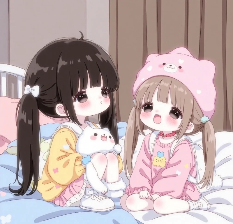 hình ảnh đôi bạn thân nữ cute 4