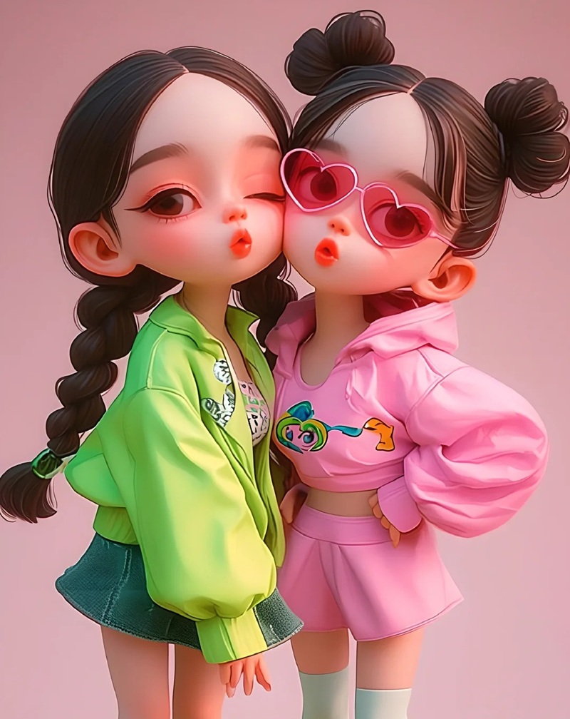 hình ảnh hai chị e22m cute 