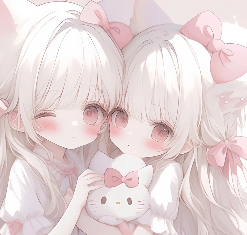 hình ảnh hai chị em cute 25