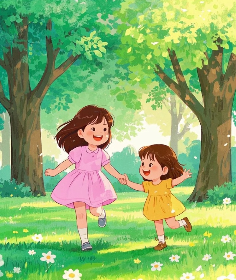 hình ảnh hai chị em cute 43 