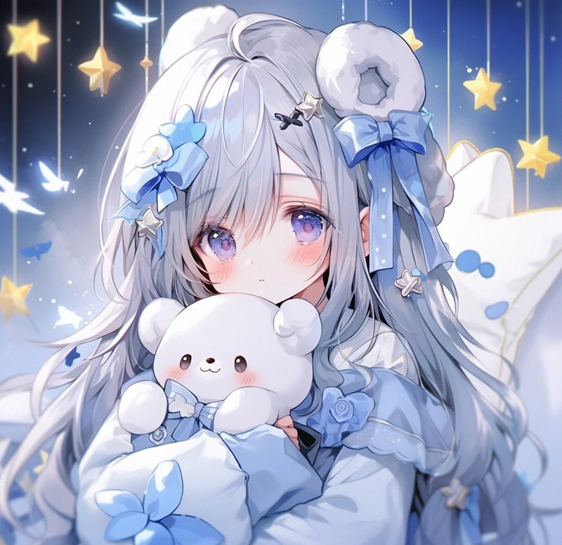 hình ảnh màu xanh dương cute 20