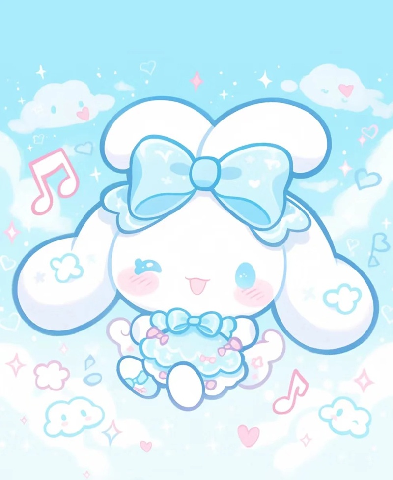 hình ảnh màu xanh dương cute 3
