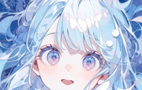 111+ hình ảnh cute xanh dương nhẹ nhàng, chill hết nấc