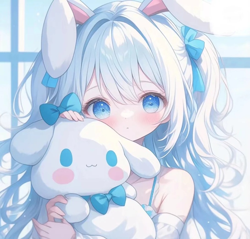 hình ảnh màu xanh dương cute 8