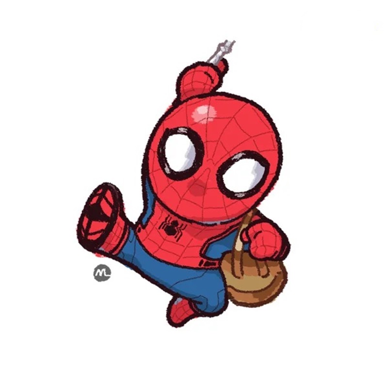 ảnh người nhện cute​ 