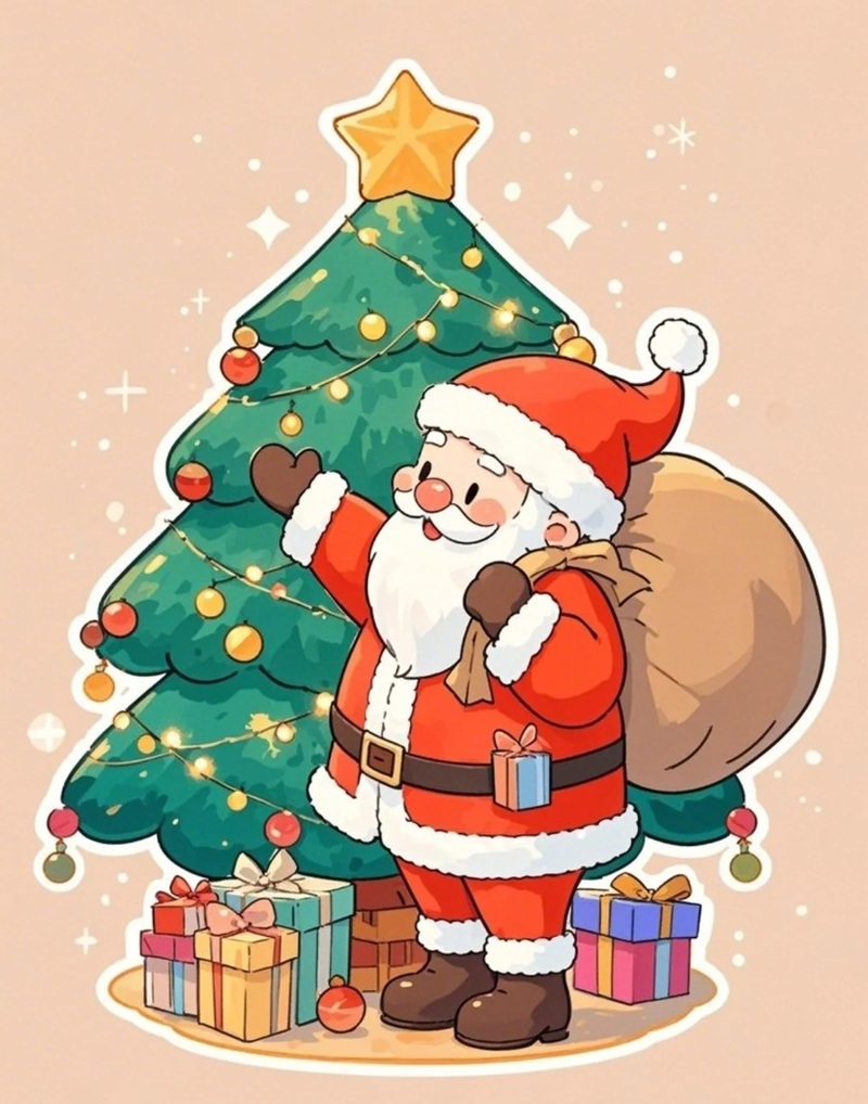 hình ông già noel 3