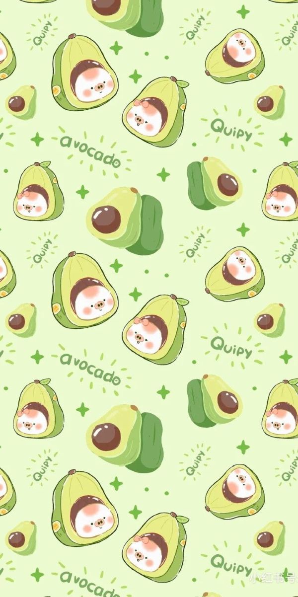 hình ảnh quả bơ cute​ 2