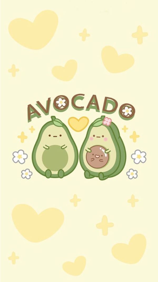 hình ảnh quả bơ cute​ 3