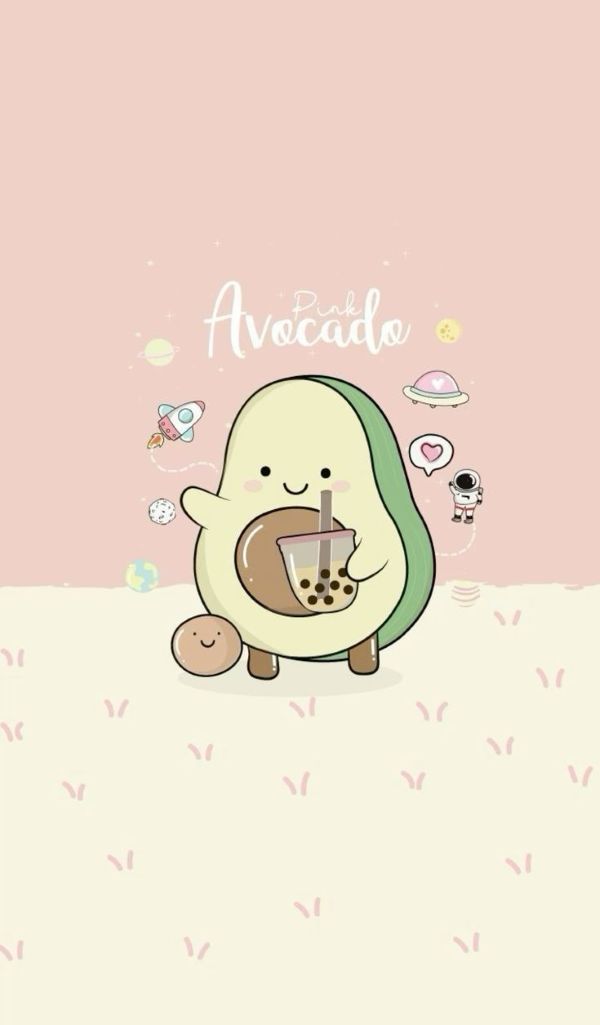 hình ảnh quả bơ cute​ 4