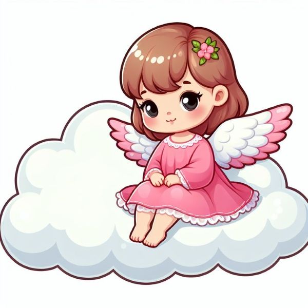hình ảnh thiên thần cute​ 13