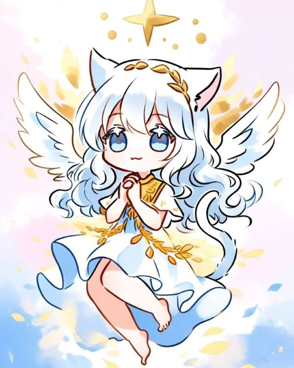 hình ảnh thiên thần cute​ 5