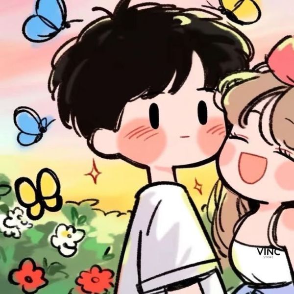 hình ảnh yêu nhau cute 