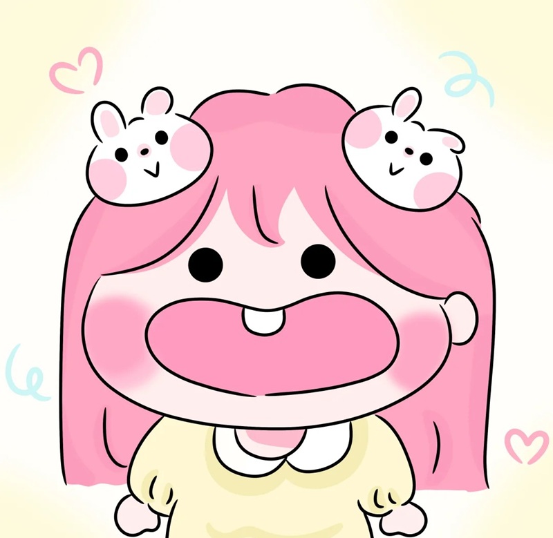 hình chibi bé gái