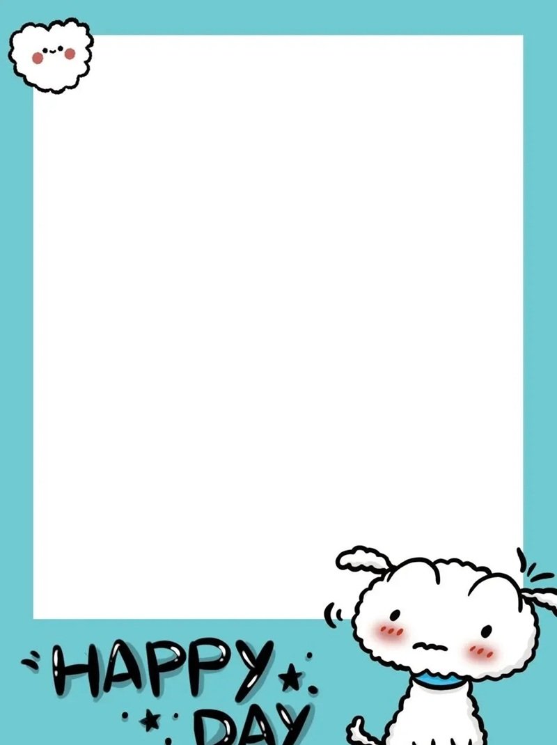 khung ảnh cute 17