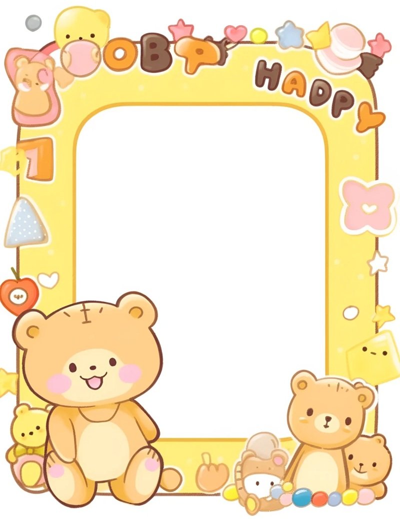 khung ảnh cute 18