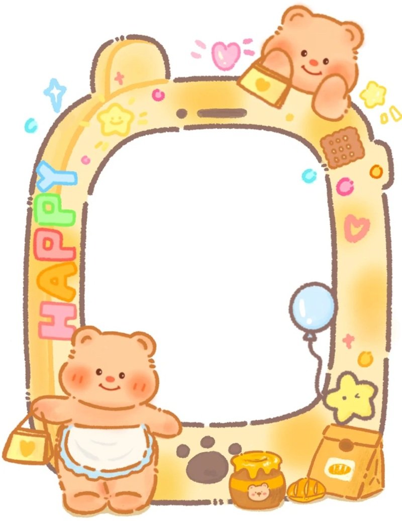 khung ảnh cute 8