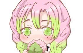 80+ hình Mitsuri chibi đáng yêu – tình yêu màu kẹo ngọt