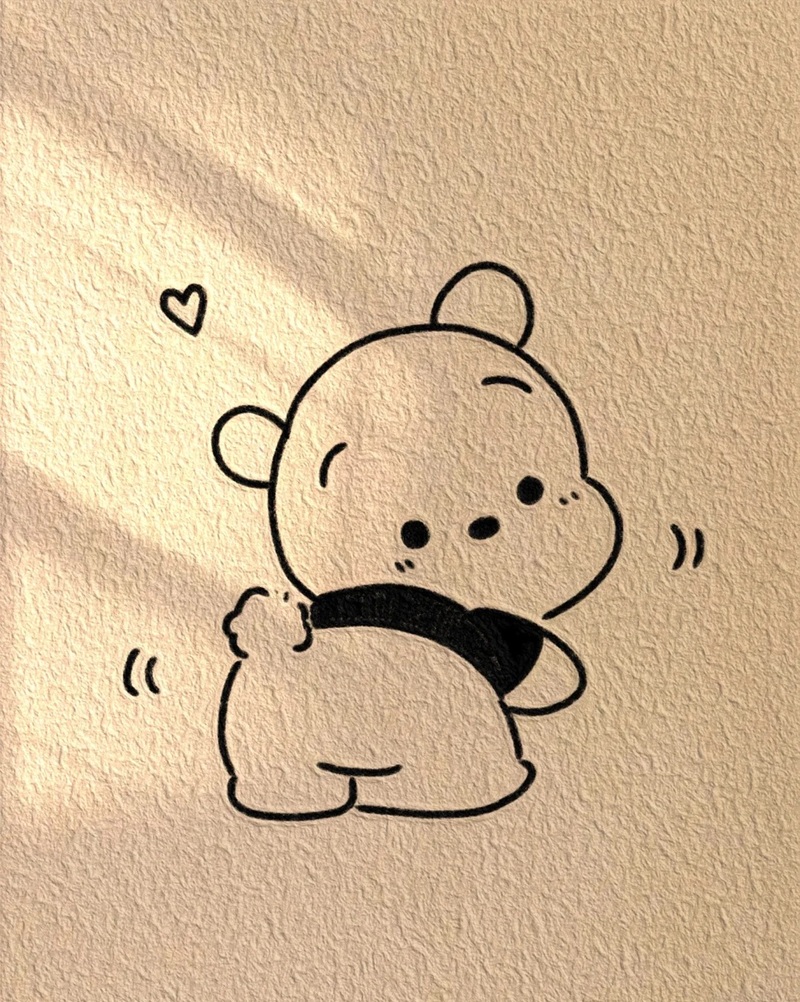 hình ảnh cute dễ vẽ 