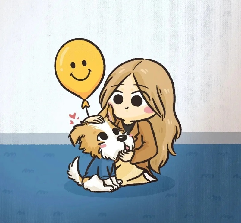rosé chibi