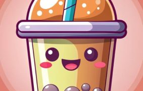 99+ hình trà sữa chibi đáng yêu lụi tim dân nghiện milk tea