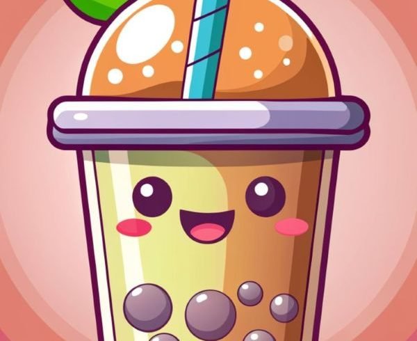99+ hình trà sữa chibi đáng yêu lụi tim dân nghiện milk tea