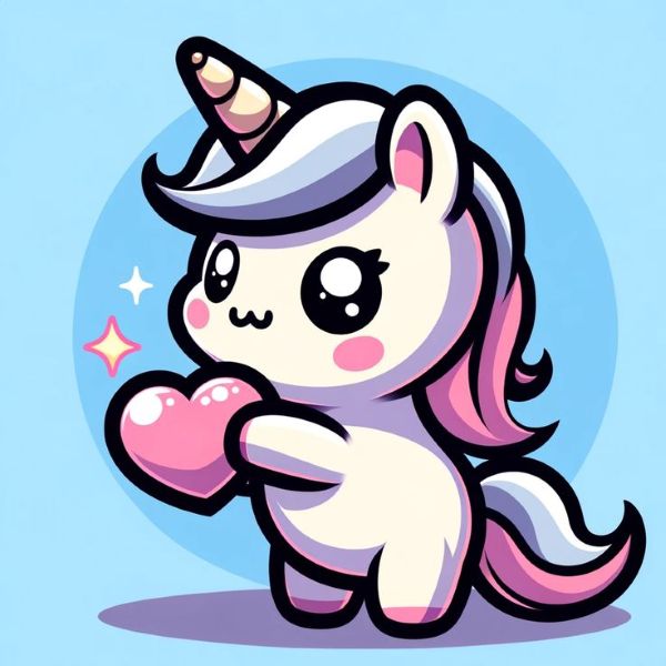 unicorn chibi 1