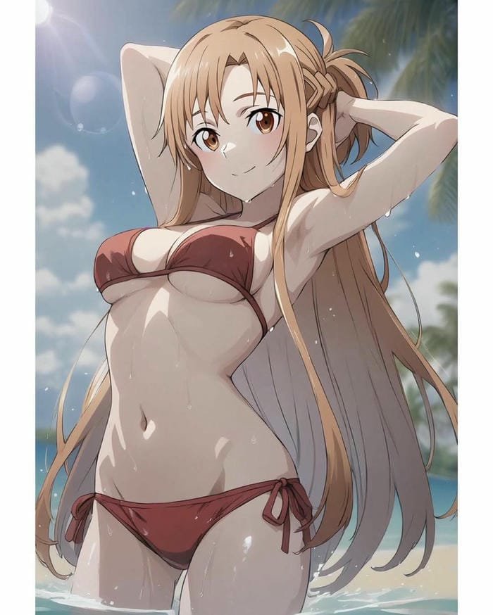 Asuna bikini 15