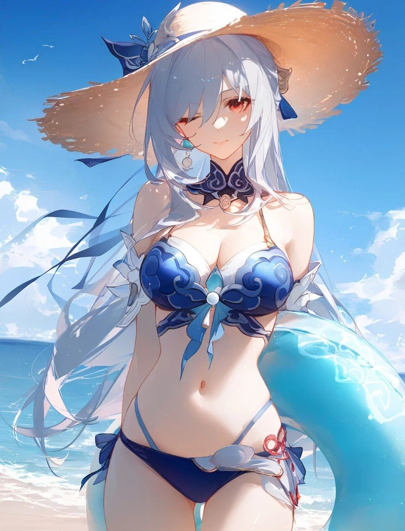 ảnh anime bikini 26