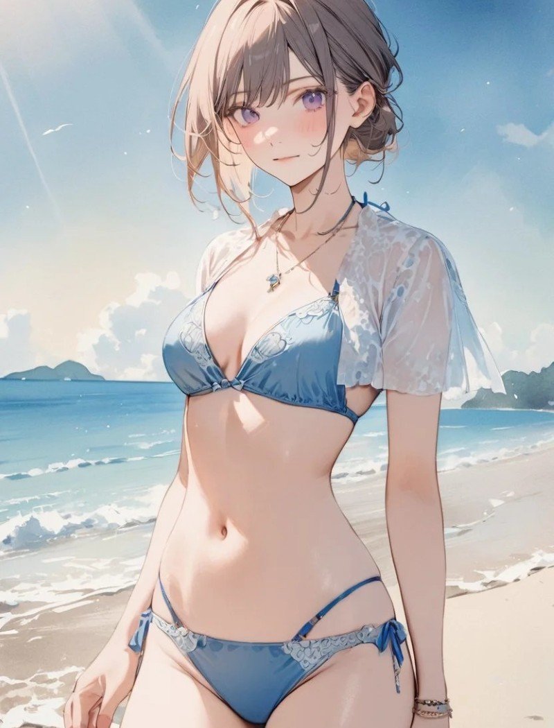ảnh anime bikini 30