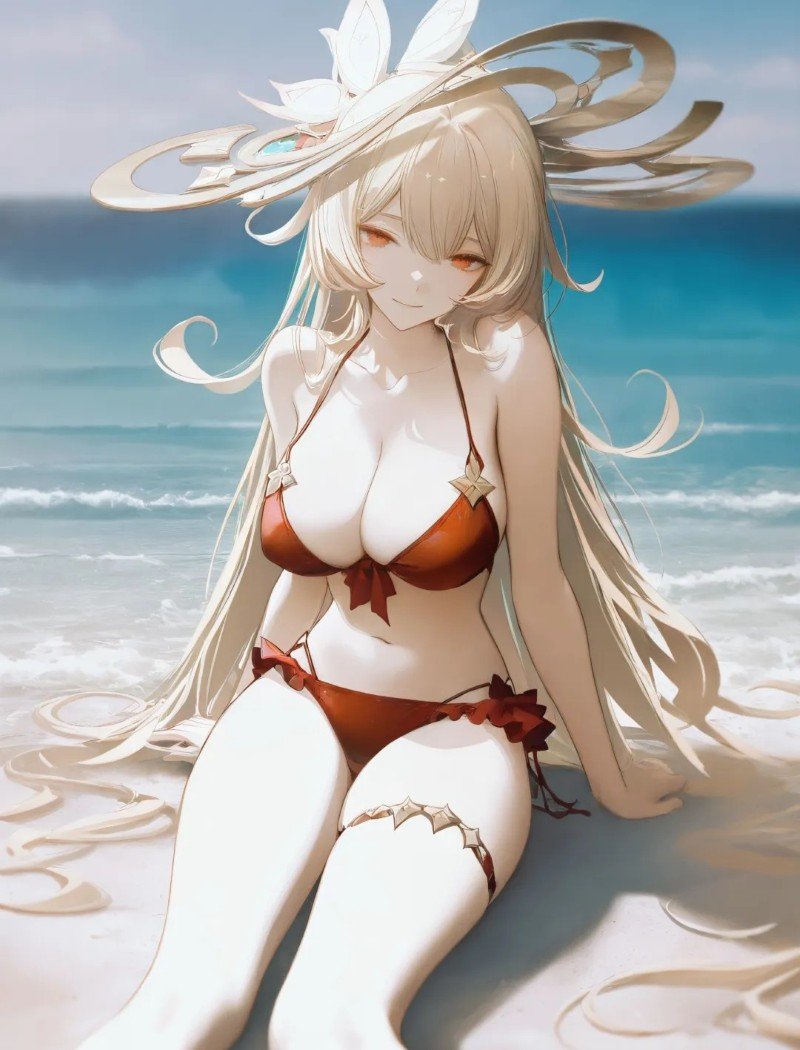 ảnh anime mặc bikini