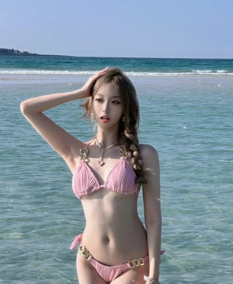 ảnh gái hàn quốc mặc bikini 34