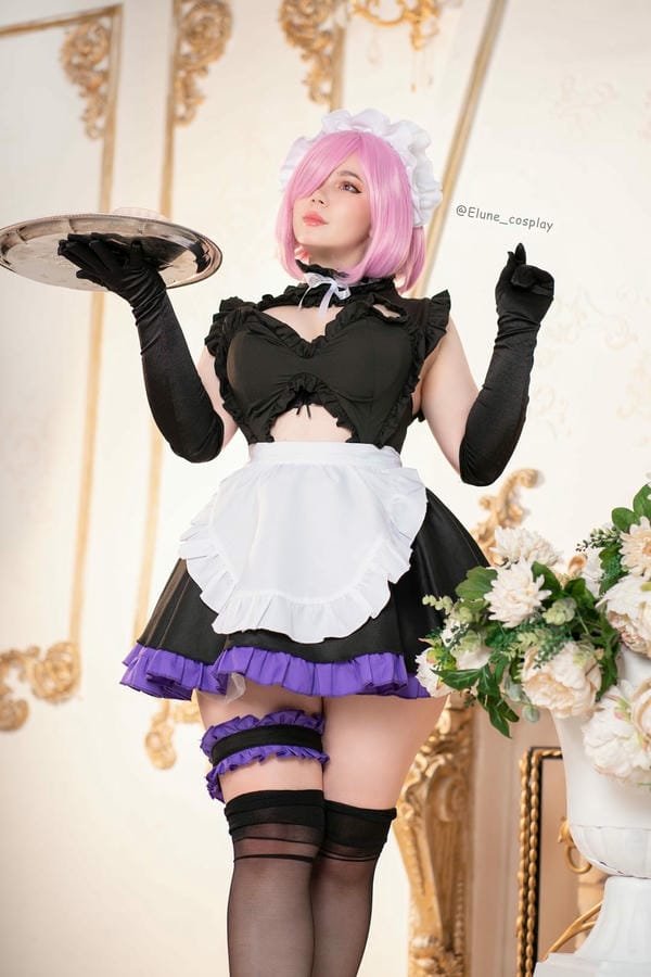 cosplay Maid Mash Kyrielight (18)