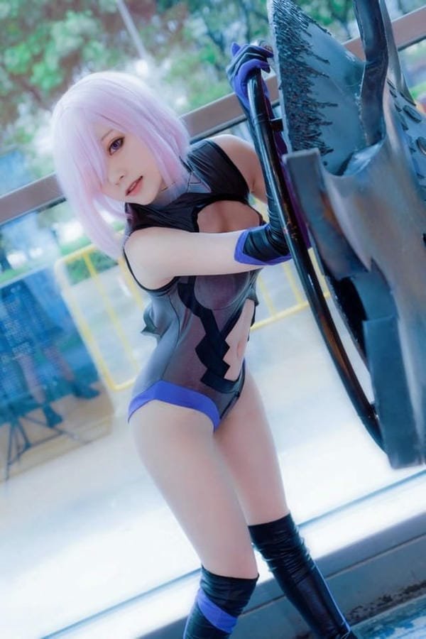 cosplay Maid Mash Kyrielight (21)