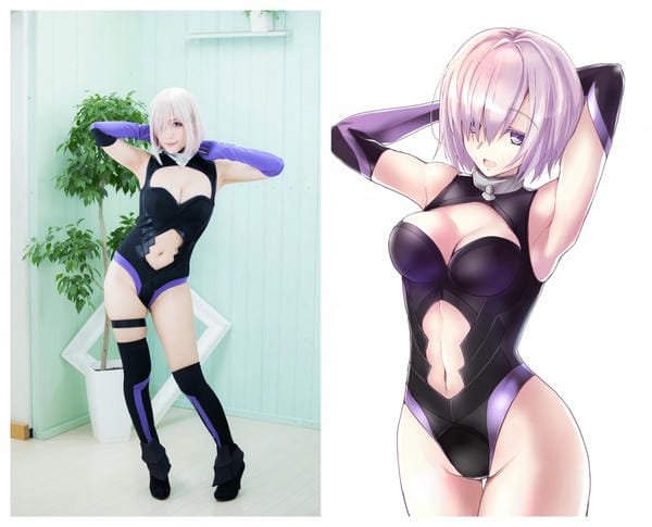 cosplay Maid Mash Kyrielight (26)