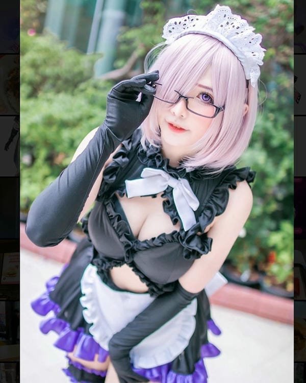 cosplay Maid Mash Kyrielight (9)